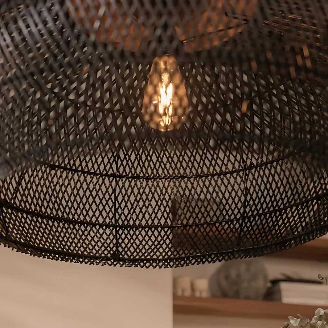 Skanto | Rattan Boho Pendellampe