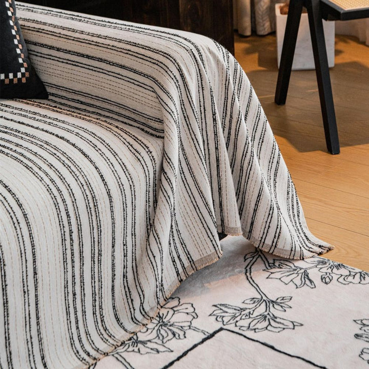 Skanto | Regal Stripes Chenille Sofa Cover