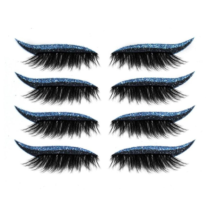 Skanto | Gjenbrukbar eyeliner og vippestickers (4 par)