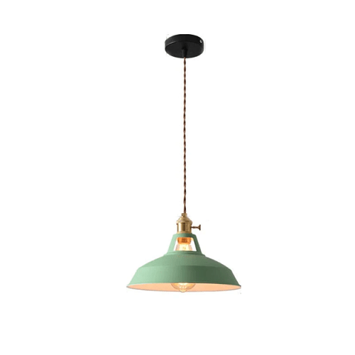 Skanto | Vintage pastell pendellampe - Metallisk eleganse - Myk atmosfære