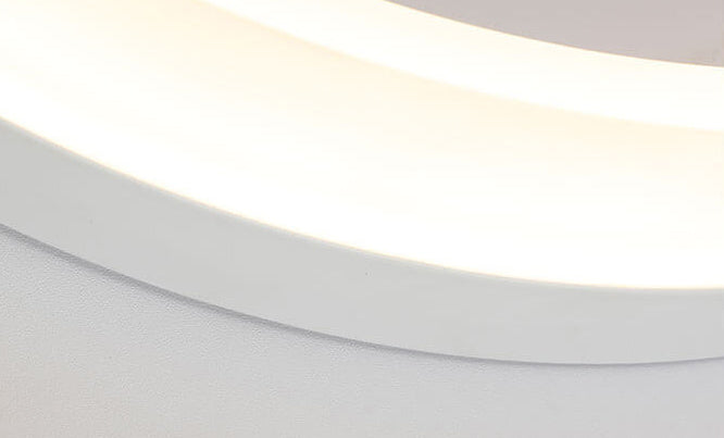 Skanto | Lumoshelf LED Vegglampe | Massiv Trematerial med Hylle | Rund Vegglampe | Varm & Hvit Lys