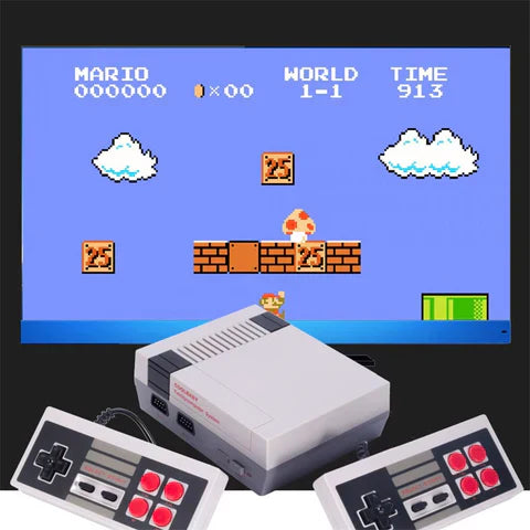 Skanto | Retro Spillkonsoll med 620 Klassiske Spill | Plug & Play