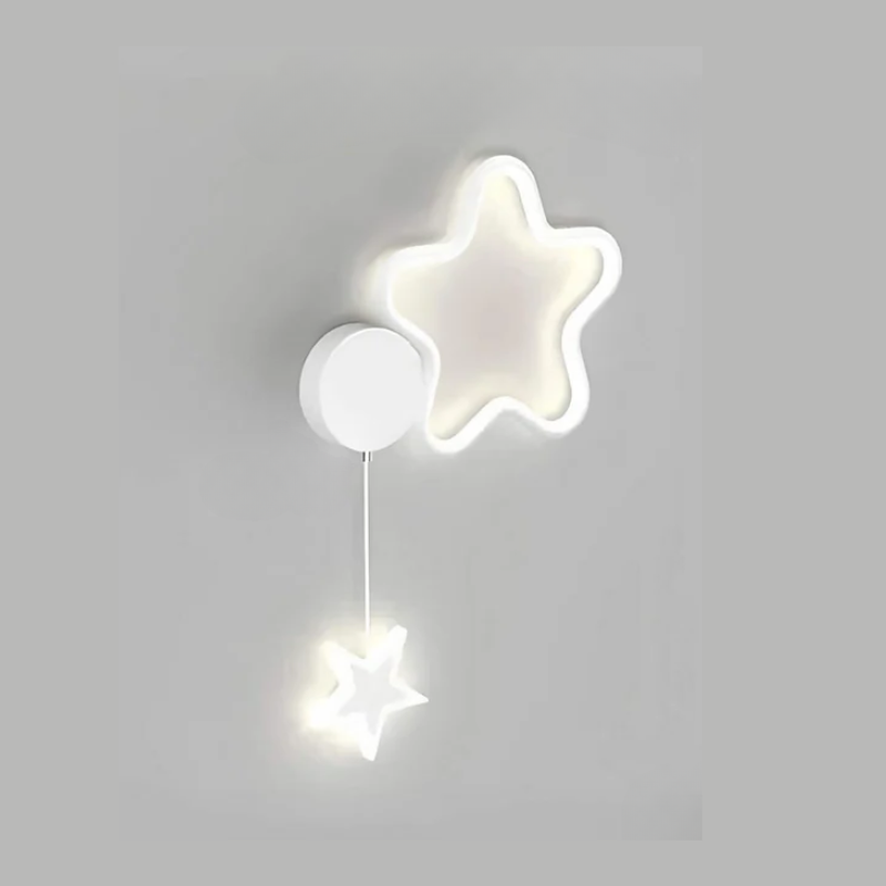 Skanto | DreamLight | Magisk Vegglampe med Skyer, Stjerner og Måne