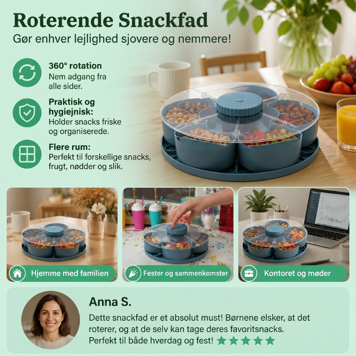ServeSpin roterende brett med rom | Skanto