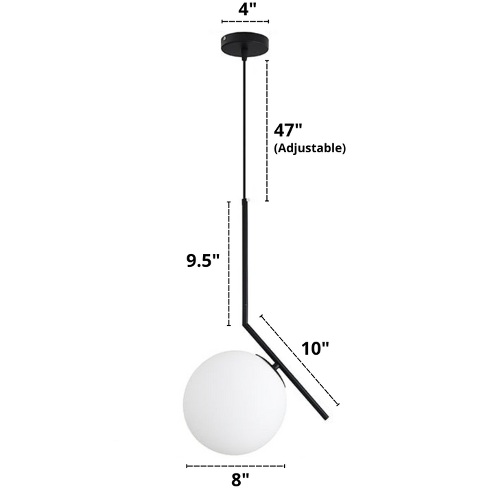 Nordic Glass Pendant Lamps | Skanto
