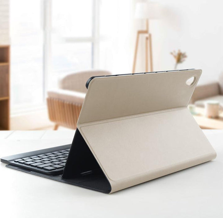 Skanto | Trådløs/Bluetooth Folio Tastaturdeksel Med Automatisk Vekke/Søvn & Tre Justerbare Vinkler, For 10.8 Tommer Huawei M6 Pad
