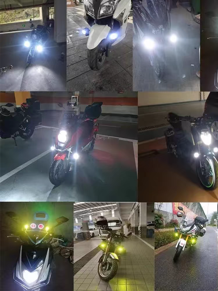 Skanto | Motorsykkel LED Kraftig Hovedlys