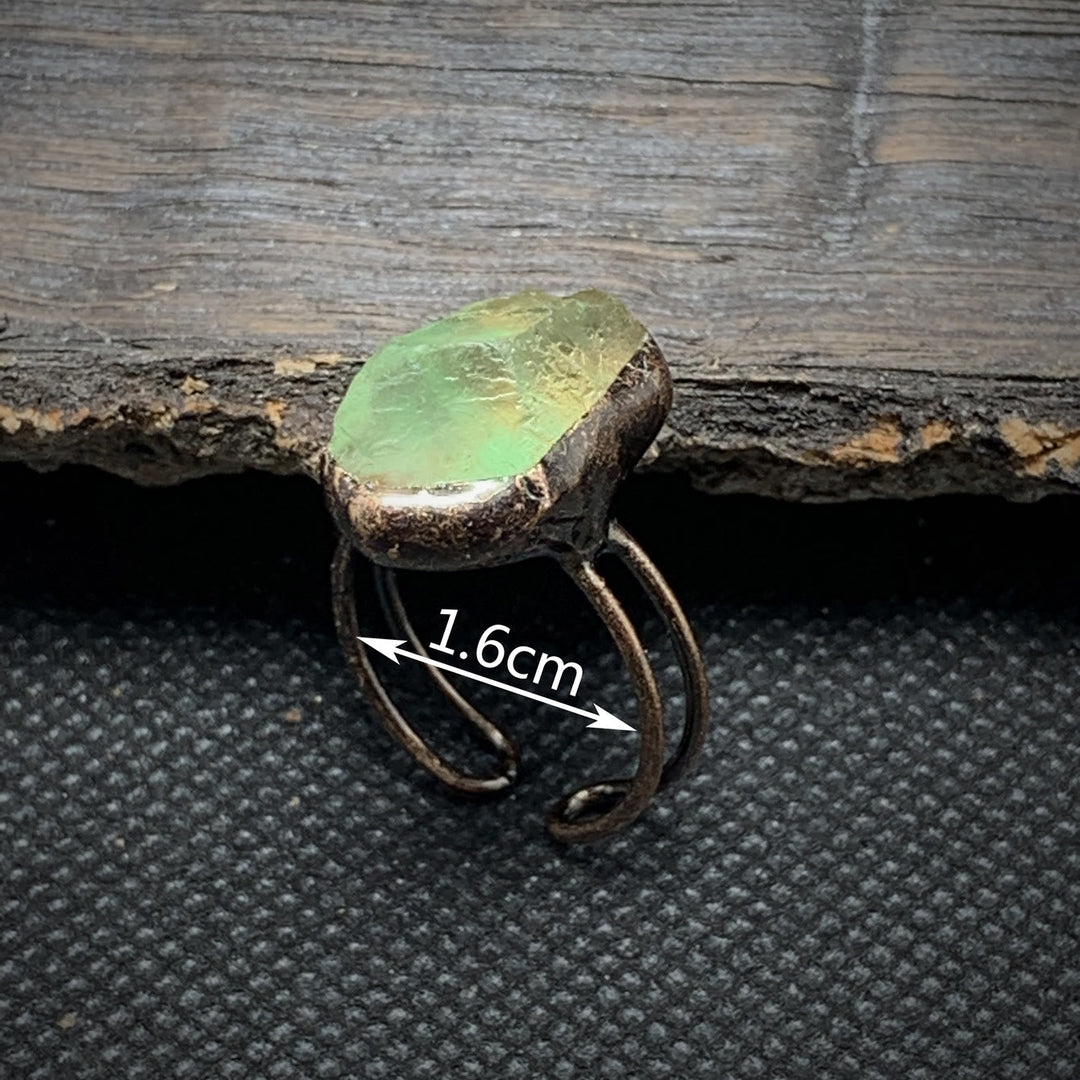 Skanto | Naturlig Ubehandlet Fødselsten Ring - Selina