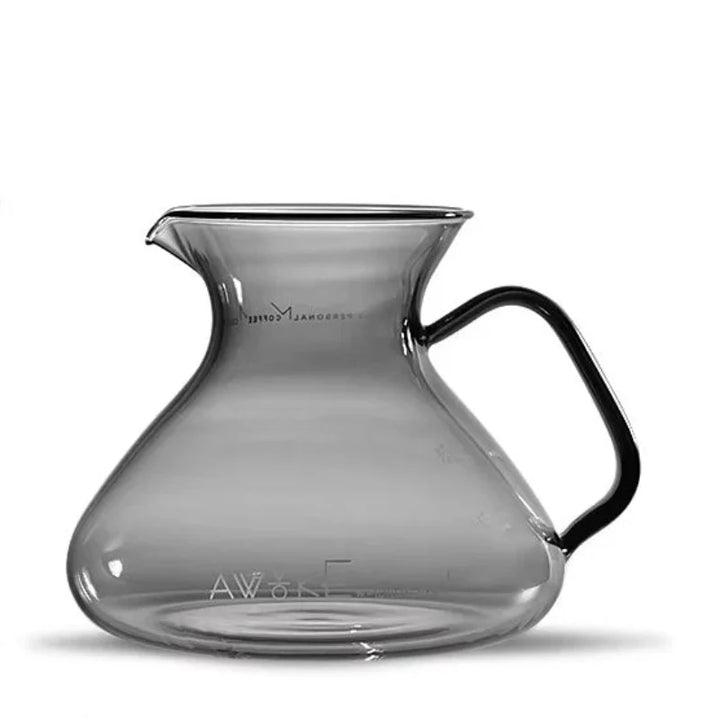 15oz Glass Pour Over Coffee Server Heat-Resistant Drip Brewing Carafe | Skanto