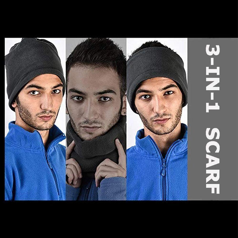 Skanto | 3-i-1 Allsidig Vintervarm Skjerf