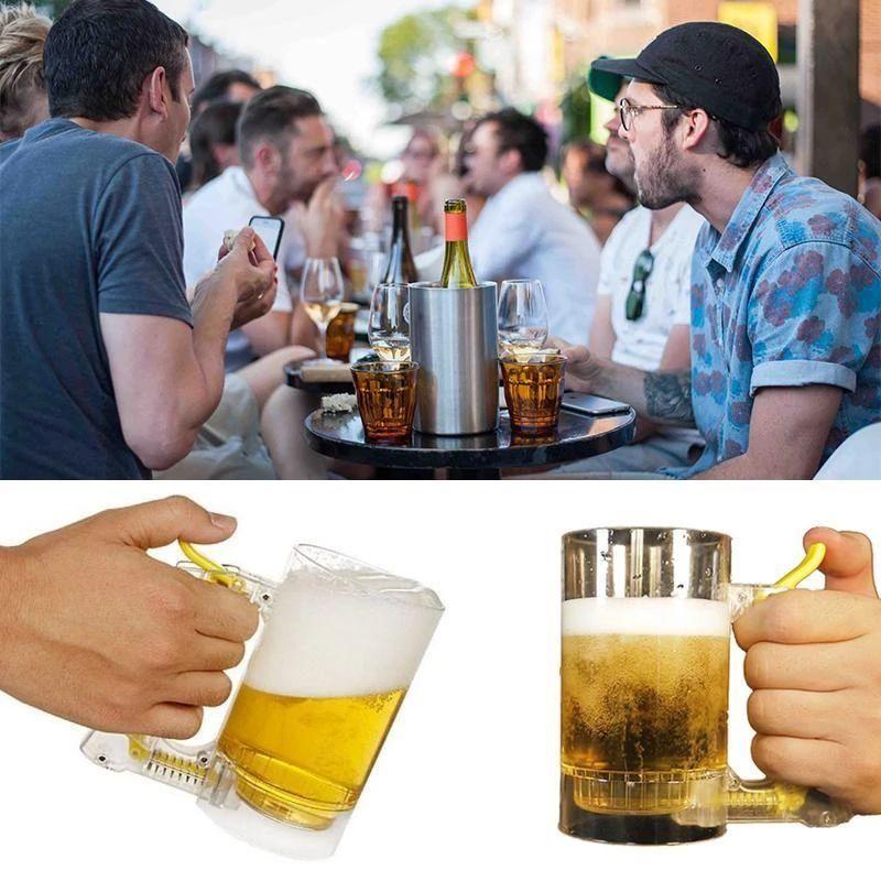 Skanto | Kreativ Boble Skummende Ølmugge for Festbar