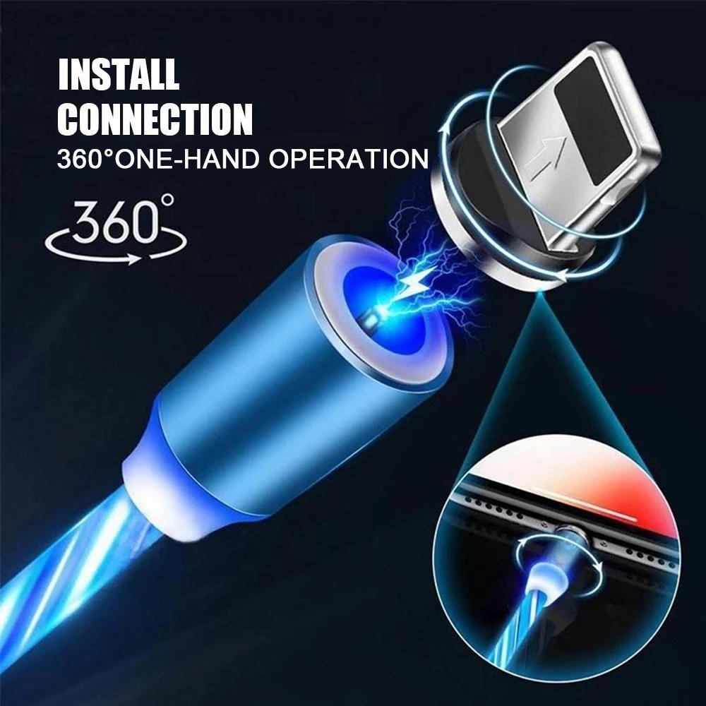 Skanto | LED Magnetisk USB Laderkabel