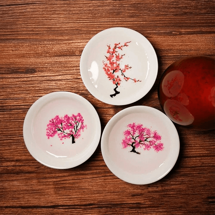Skanto | Magisk Kald Varm Temperatur Farge Skiftende Sakura Sake Kopp