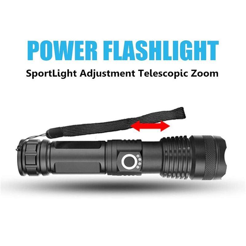 Skanto | USB-lading Vanntett P50 LED-lommelykt