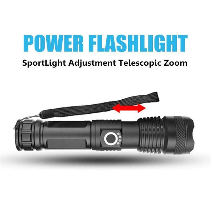 Skanto | USB-lading Vanntett P50 LED-lommelykt