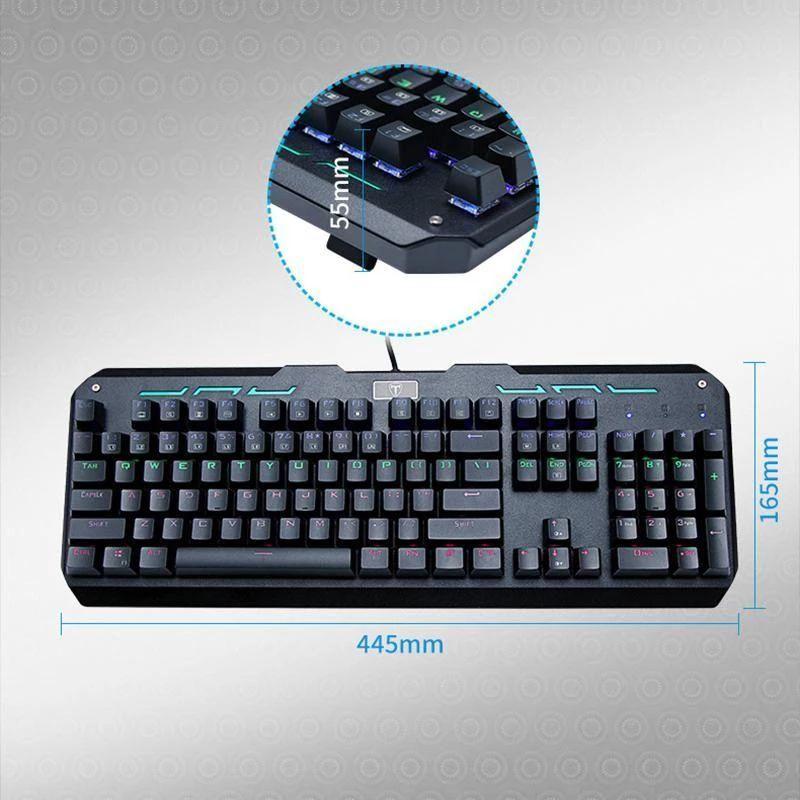 Skanto | I-850 LED Profesjonelt Tastatur