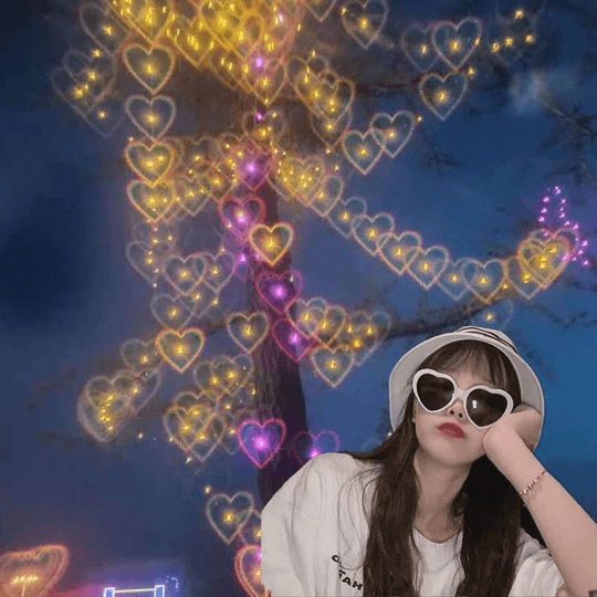 Skanto | Vintage Heart Linser Refraksjonsbriller