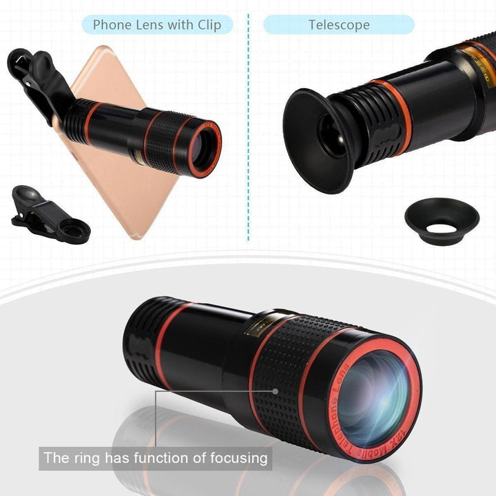 Skanto | 12X telefonkameralinsekit