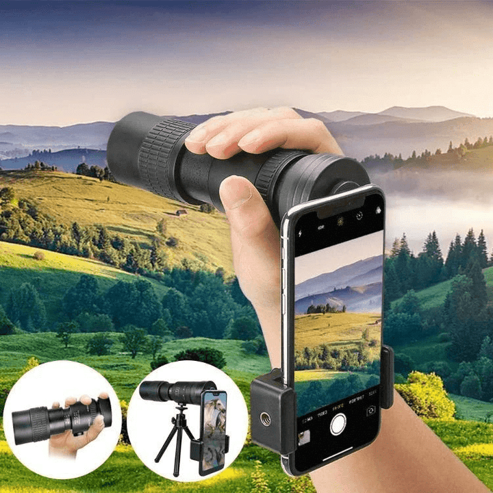 Skanto | 4K 10-300X40mm Super Telefoto Zoom Monokular Teleskop