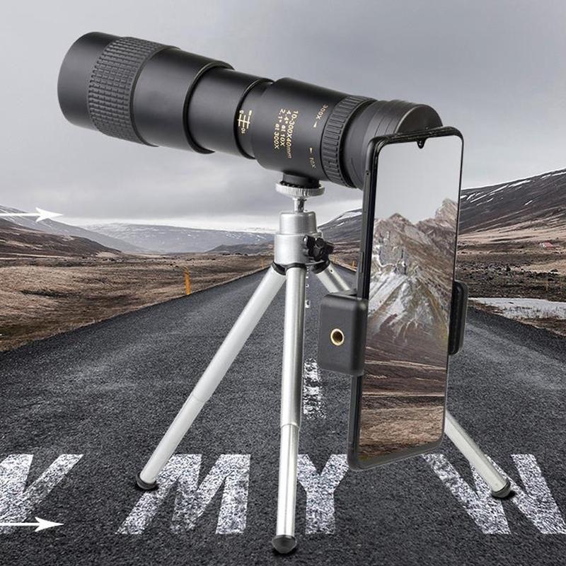 Skanto | 4K 10-300X40mm Super Telefoto Zoom Monokular Teleskop