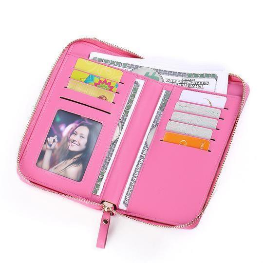 Skanto | Myk Lær Crossbody Mobilveske
