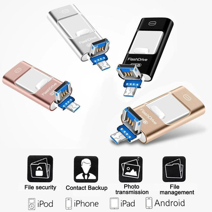 Skanto | 3 i 1 Multifunksjonell U-disk