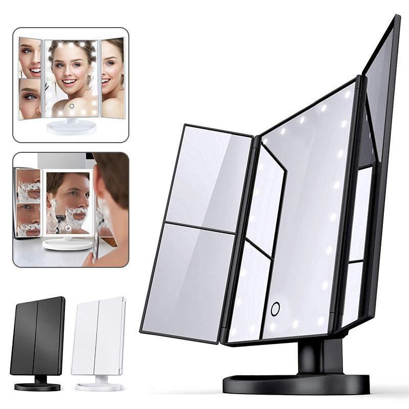 Skanto | Belyst sminkespeil, 24LED