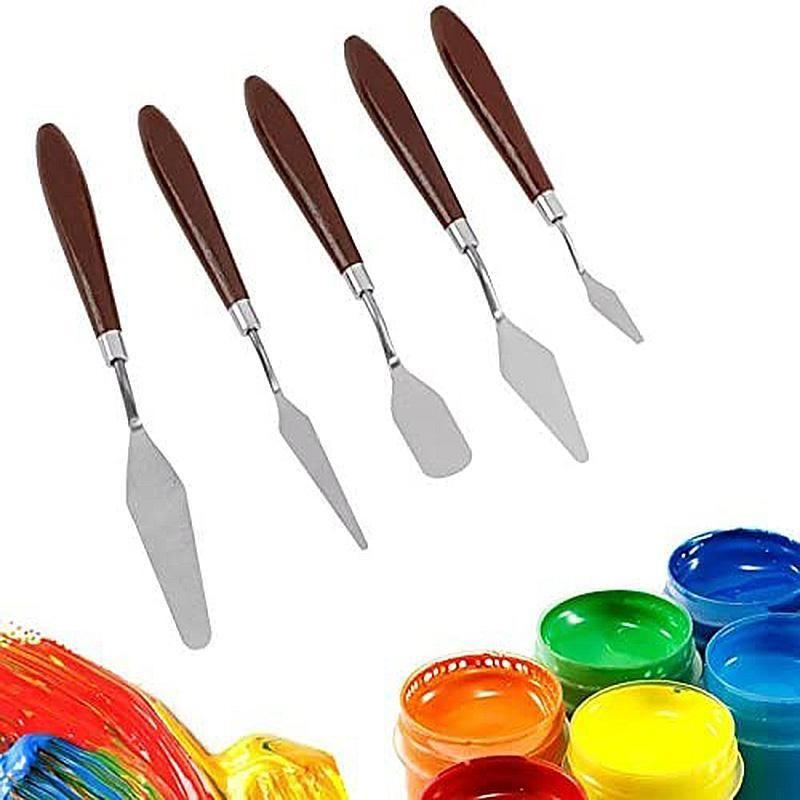 Skanto | 5Pcs Rustfritt Stål Bake Kake Spatler