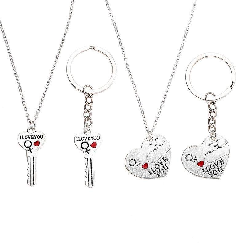 Skanto | “I LOVE YOU” Necklace / Keychain (1 Pair)