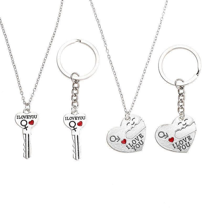 Skanto | “I LOVE YOU” Necklace / Keychain (1 Pair)
