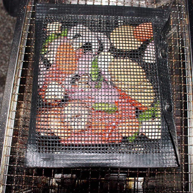 Skanto | Gjenbrukbare Mesh Non-stick Mesh BBQ Poser