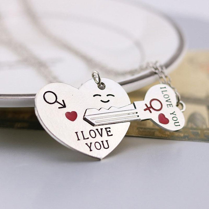 Skanto | “I LOVE YOU” Necklace / Keychain (1 Pair)