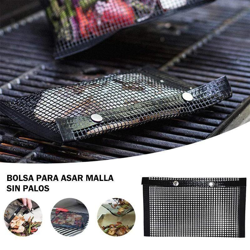 Skanto | Gjenbrukbare Mesh Non-stick Mesh BBQ Poser