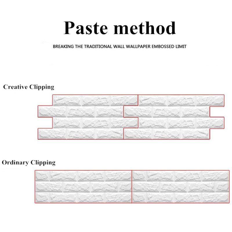 Skanto | 3D Veggpaneler Peel and Stick Tapet