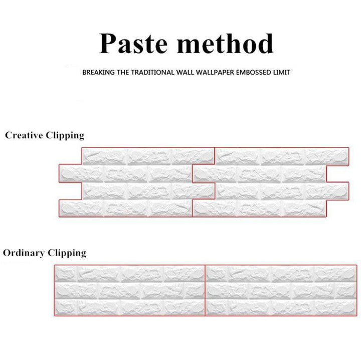 Skanto | 3D Veggpaneler Peel and Stick Tapet