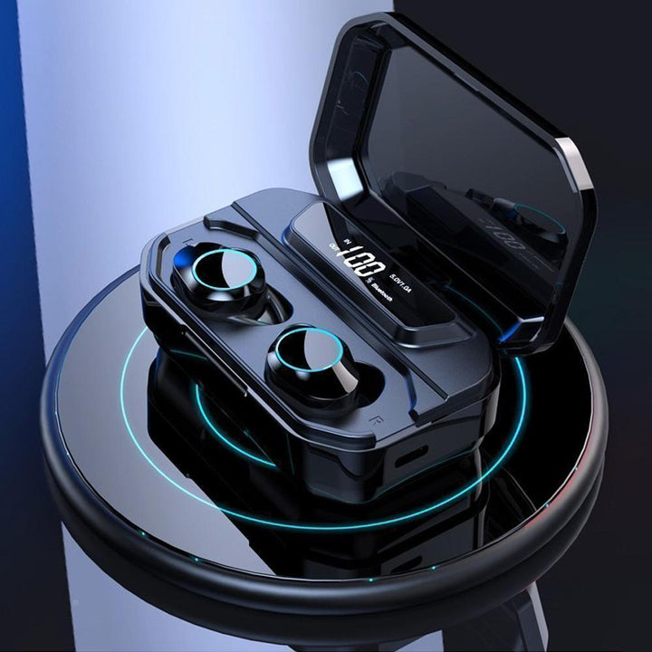 Skanto | Vanntett Trådløs Bluetooth Øretelefon, Svart