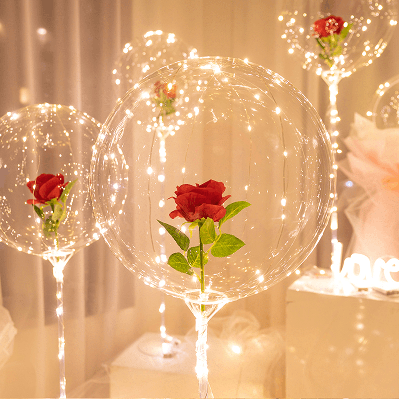 Skanto | LED Luminous Balloon Ros bouquet