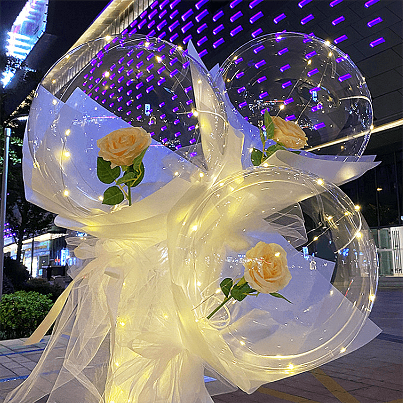 Skanto | LED Luminous Balloon Ros bouquet