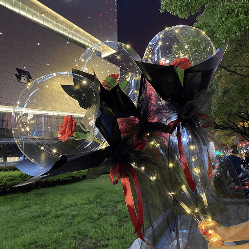 Skanto | LED Luminous Balloon Ros bouquet
