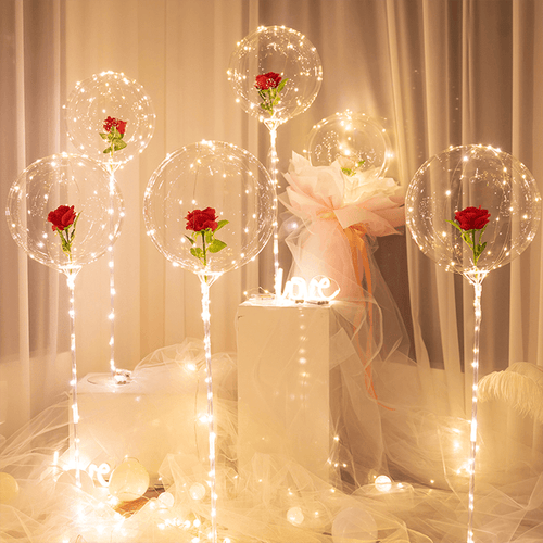 Skanto | LED Luminous Balloon Ros bouquet