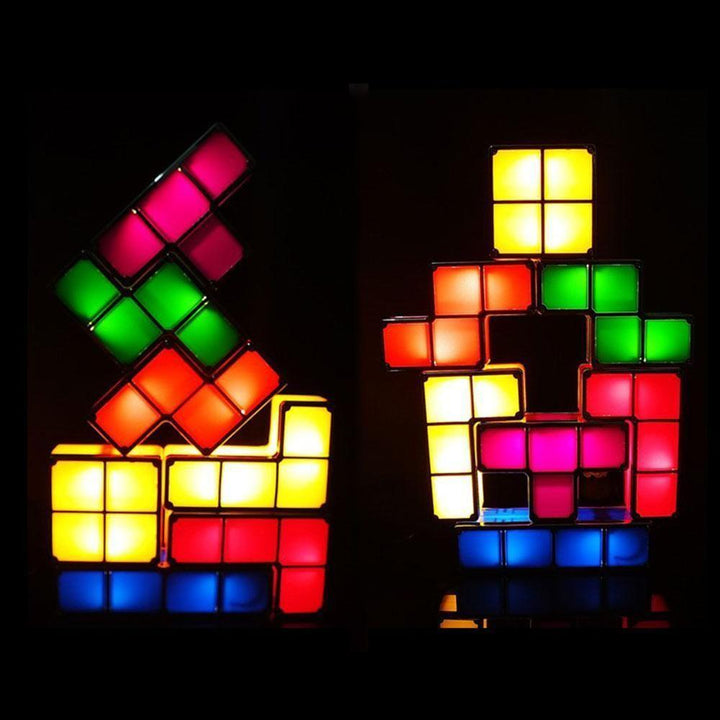 Skanto | Tetris Stabil LED Nattlampe