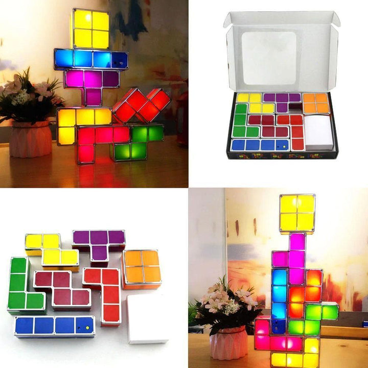 Skanto | Tetris Stabil LED Nattlampe