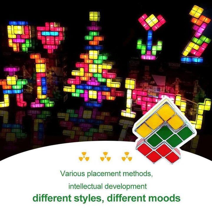Skanto | Tetris Stabil LED Nattlampe