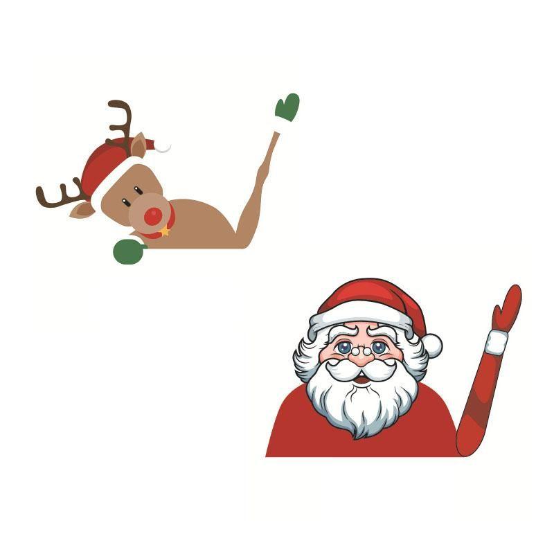 Skanto | Julevisker klistremerke