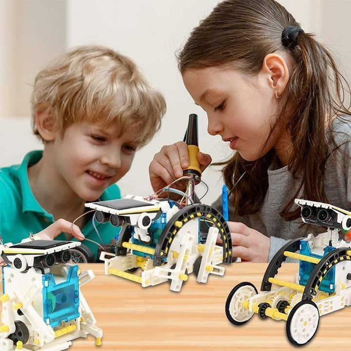 Skanto | 13-i-1 Utdannings Sol Robot Leketøy