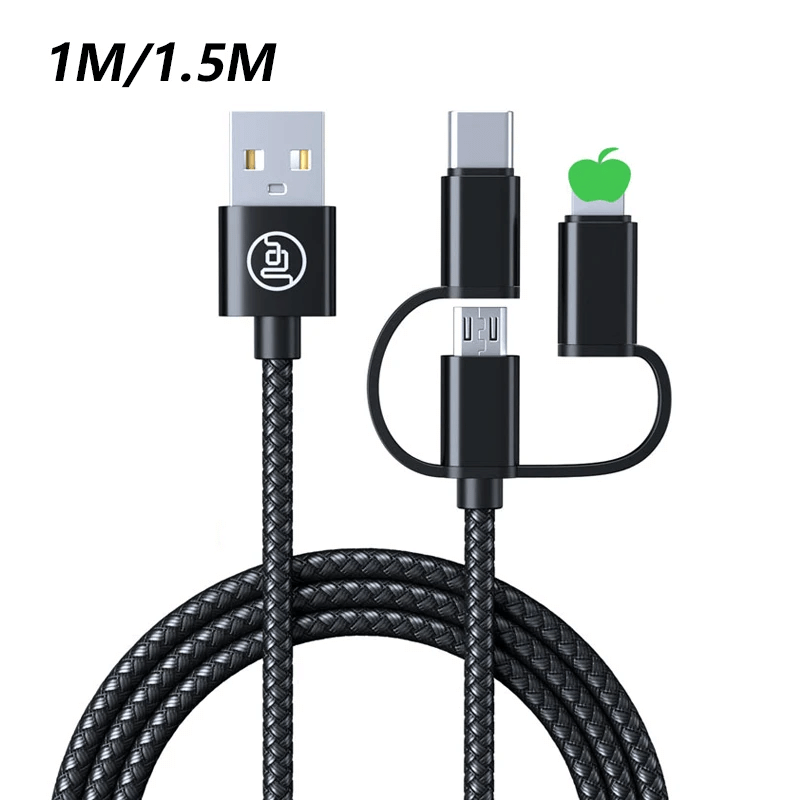 Skanto | 3 i 1 Universal Ladekabel