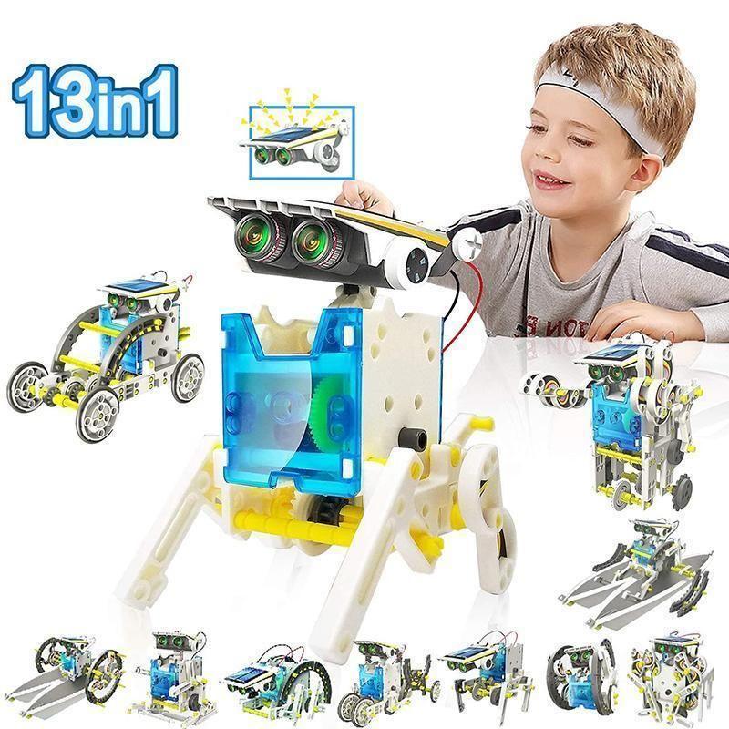 Skanto | 13-i-1 Utdannings Sol Robot Leketøy