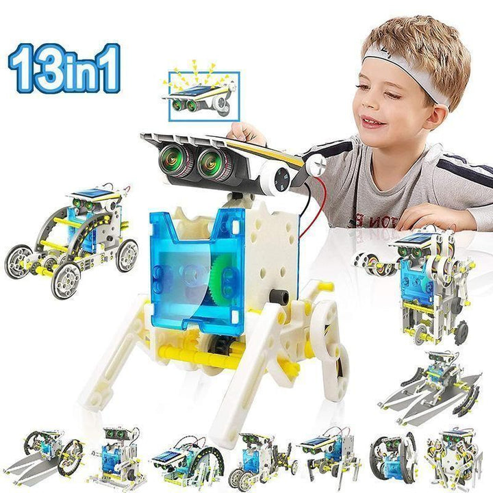Skanto | 13-i-1 Utdannings Sol Robot Leketøy
