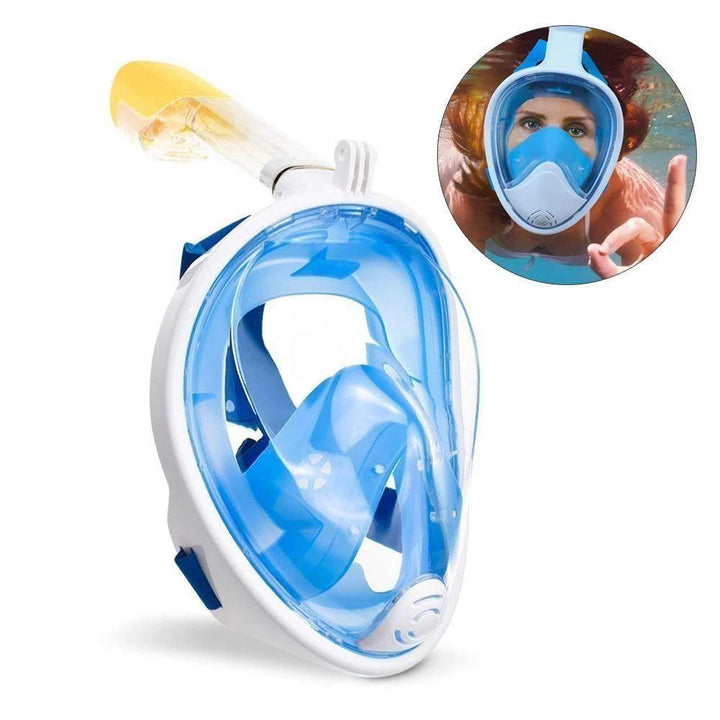 Skanto | 180° Havutsikt Full Face Snorkelmaske