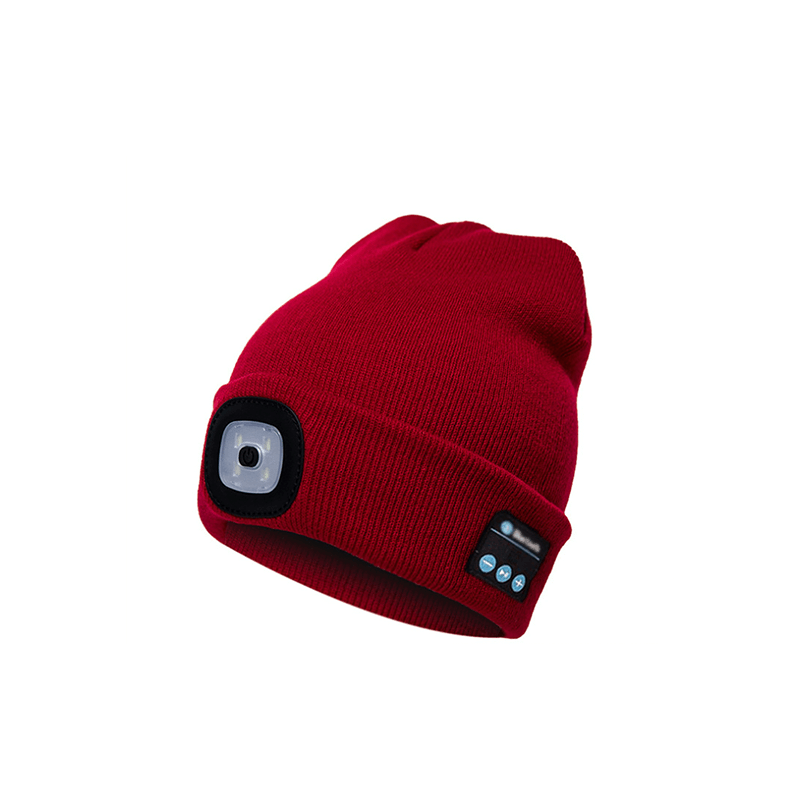 Skanto | Oppgradert Unisex Musikalsk Bluetooth LED Lue